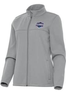 Antigua Greensboro Swarm Womens Graphite Links Light Weight Jacket