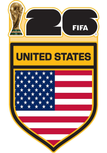 Logo Brands FIFA USA 2026 World Cup Flag Magnet