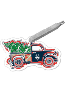 UConn Huskies Truck Ornament - Navy Blue