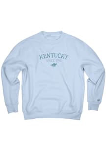Blue 84 Kentucky Womens Blue Embroidered petey horse rider Crew Sweatshirt