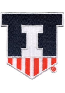 Jardine Illinois Fighting Illini 3" Mascot Logo Patch