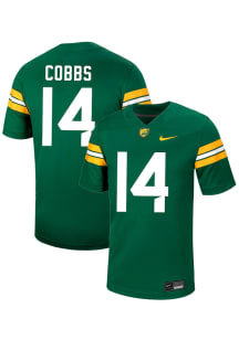 Daniel Cobbs  Nike Baylor Bears Green NIL Name And Number Football Jersey
