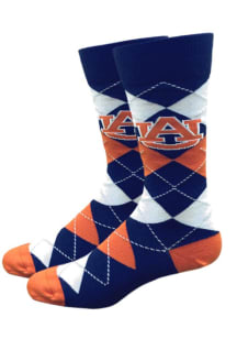 Auburn Tigers Dress Argyle Mens Argyle Socks