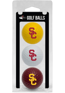 USC Trojans 3 Pack Golf Balls