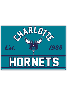 Charlotte Hornets Team Logo Style Magnet