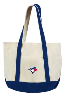 Toronto Blue Jays White Canvas Tote