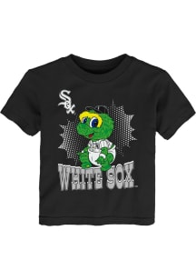 Southpaw Chicago White Sox Infant Mascot 3.0 Short Sleeve T-Shirt Black