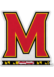 Maryland Terrapins Logo Shaped Pennant - Red