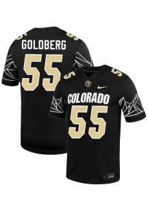 Gage Goldberg  Nike Colorado Buffaloes Black NIL Name And Number Football Jersey