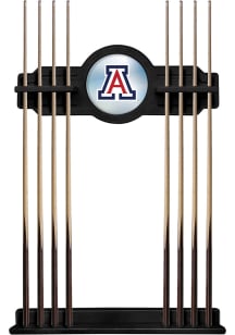 Arizona Wildcats Solid Wood Cue Rack Pool Table Accessories