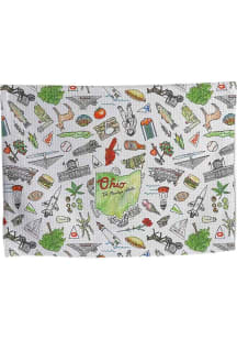 Ohio Pippa State Icons Towel