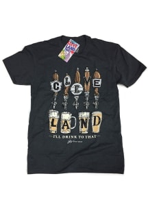 GV Art + Design Cleveland Black Ill Drink Short Sleeve Fashion T Shirt
