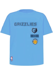 Pro Standard Memphis Grizzlies Youth Light Blue Retro Classics Short Sleeve T-Shirt