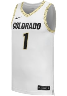 Nike Colorado Buffaloes White Nike Game Jersey