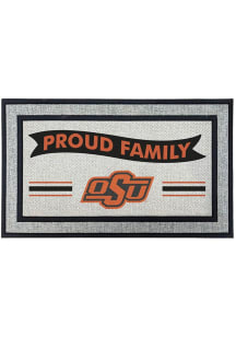 Oklahoma State Cowboys Proud Family 18x30 Door Mat