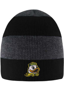 LogoFit Oregon Ducks Black Columbia Mens Knit Hat