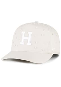 47 Harvard Crimson White Scatter Pearl Hitch Womens Adjustable Hat