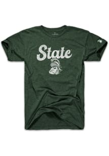 The Mitten State Michigan State Spartans Green Spartan State Short Sleeve Fashion T Shirt