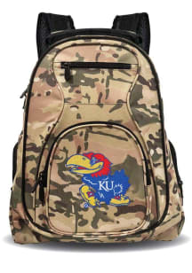 Kansas Jayhawks Blue Premium Laptop Backpack