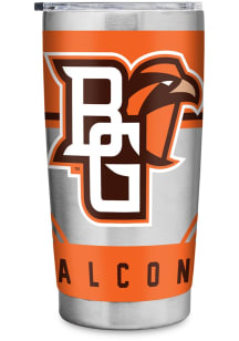 Bowling Green Falcons 20oz Stainless Steel Tumbler - Silver