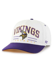 47 Minnesota Vikings 2T Roscoe Rope Hitch Adjustable Hat - White