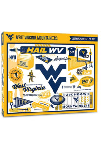 West Virginia Mountaineers Scrapbook Puzzle