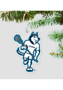 UConn Huskies Jonathan Lacrosse Ornament - Navy Blue