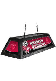Wisconsin Badgers 42 inch Spirit Red Billiard Lamp