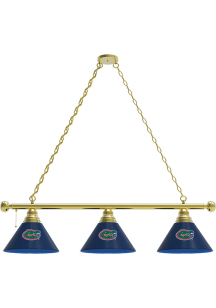 Florida Gators 3 Shade Gold Billiard Lamp