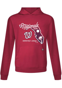Levelwear Washington Nationals Mens Red Relay Sunrise Spring Training Hood