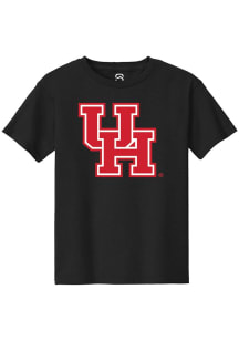 Summit Sportswear Houston Cougars Youth Black Primary Logo Short Sleeve T-Shirt
