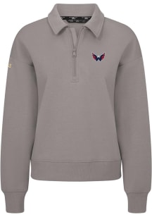 Levelwear Washington Capitals Womens Grey Canmore 3D Embroidered Patch Medium Weight Jacket