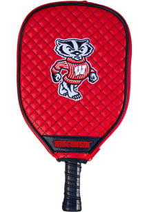 Wisconsin Badgers Quilted Cover Pickleball Paddles
