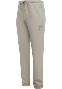 Pro Standard Dallas Stars Mens Tan Neutral Sweatpants