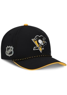 Pittsburgh Penguins 2026 NHL Draft A-Frame Rope Adjustable Hat - Black