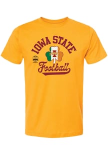 Summit Sportswear Iowa State Cyclones Gold Aer Lingus College Football Classic Short Sleeve T Shir..
