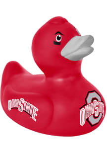 Ohio State Buckeyes Red Single Vinyl Rubber Duck