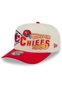 New Era Kansas City Chiefs Classic AF 9FIFTY Adjustable Hat - White