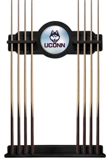 UConn Huskies Solid Wood Cue Rack Pool Table Accessories