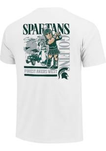 Michigan State Spartans White SS Tee Short Sleeve T Shirt