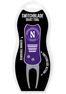 Northwestern Wildcats Switchblade Divot Tool