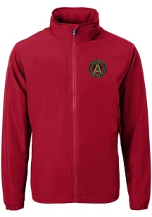 Cutter and Buck Atlanta United FC Mens Red Charter Eco Light Weight Jacket