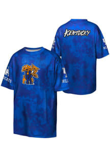 Kentucky Wildcats Youth Royal Blue Off-Side Short Sleeve T-Shirt