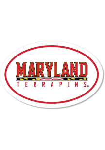Maryland Terrapins 6" Euro Maryland Magnet