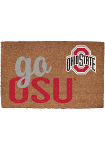 Ohio State Buckeyes Go Team 19.5x29.5 Door Mat