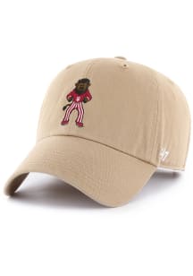 47 Indiana Hoosiers Bison Clean Up Adjustable Hat - Khaki