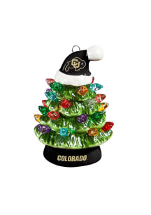 Colorado Buffaloes LED Tree Ornament - Black