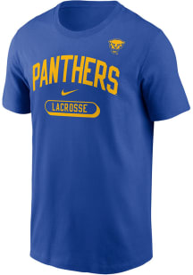 Nike Pitt Panthers Blue Womens Lacrosse DriFIT Legend Short Sleeve T Shirt