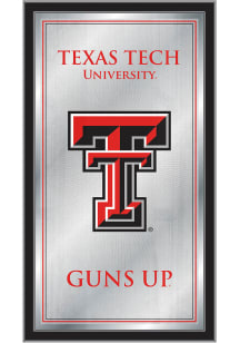 Texas Tech Red Raiders Fight Song Hanging Back Bar Mirror