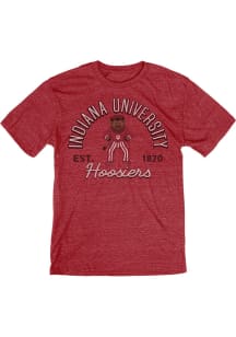 Blue 84 Indiana Hoosiers Crimson Hoosier The Bison Short Sleeve Fashion T Shirt
